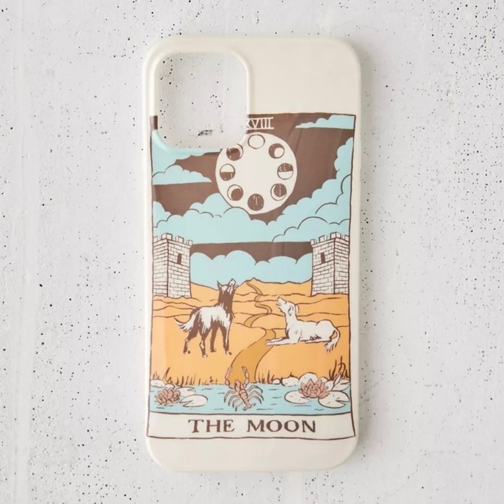NWT Urban Outfitters iPhone 12 case 12 pro tarot occult witch witchcraft UO moon